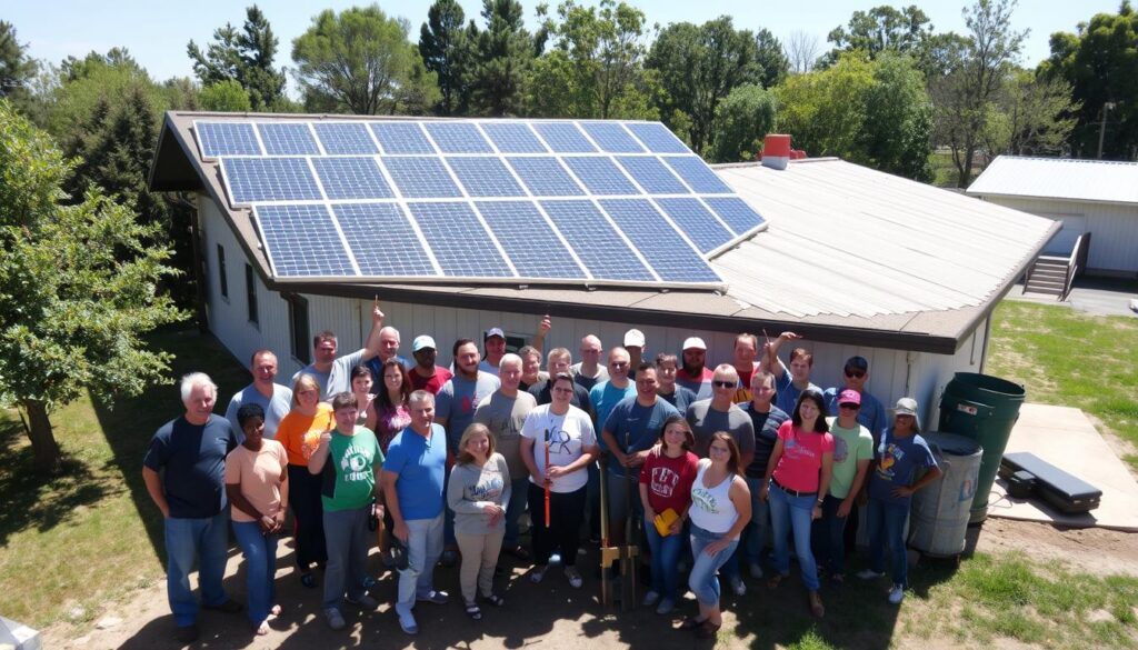 Impianti fotovoltaici per comunità energetiche