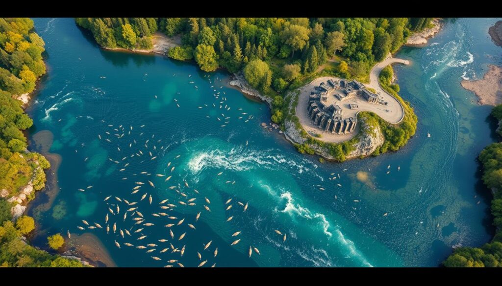 Impatto ambientale sugli ecosistemi fluviali